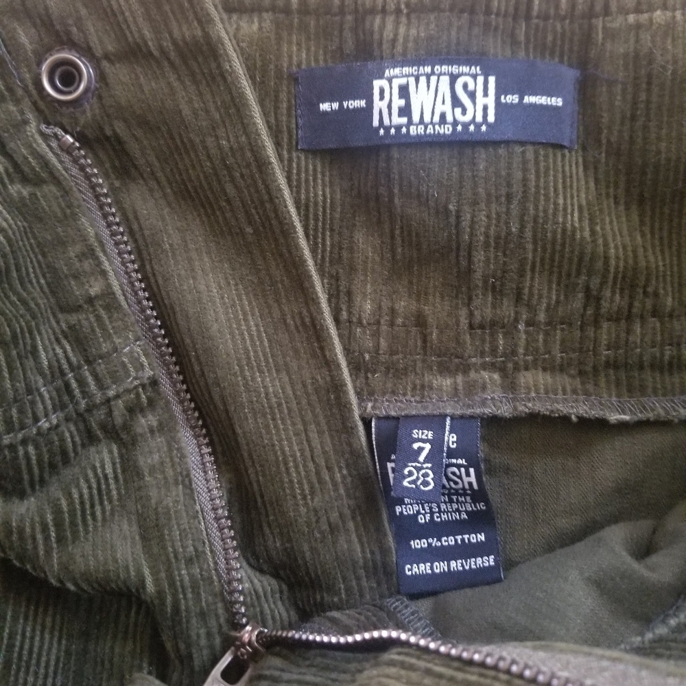 Rewash Corduroy Skirt - Picture 5 of 5